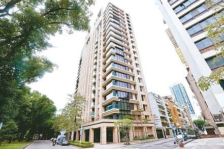 台北市豪宅「仁愛吾彊」。聯合報系資料照
