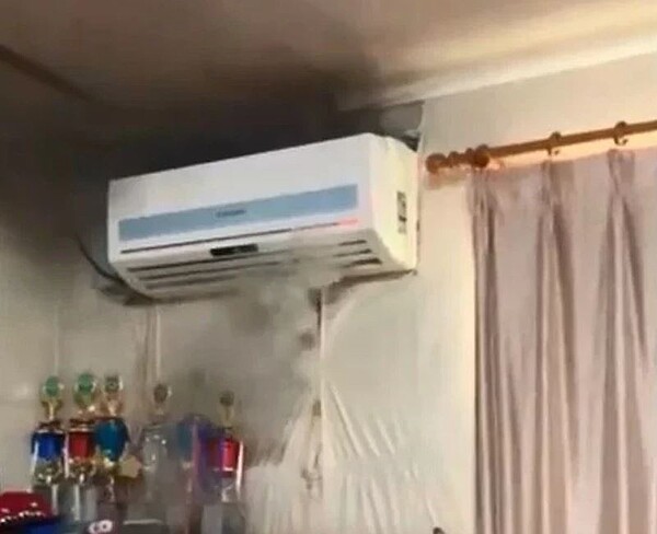 因電器引發的火警。圖/消防局提供