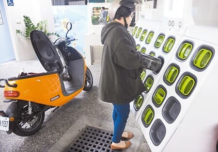 經濟部修法拿掉加油站「面積」緊箍咒,未來小型加油站也可增設充電樁、機車電池交換站等設施。(本報資料照片)