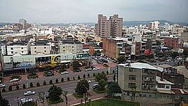 苗栗縣頭份市容。圖/截自維基百科