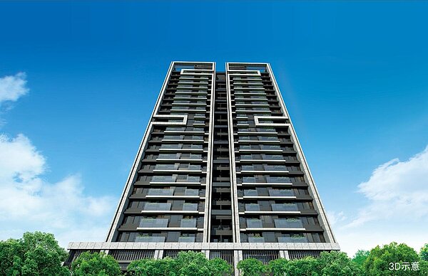 「遠雄夏沐」住宅產品規劃為3房(34坪 、36坪、44坪)、3+1房(48坪),戶戶都是二至三面採光,明亮度、通風都非常出色。圖/遠雄建設提供