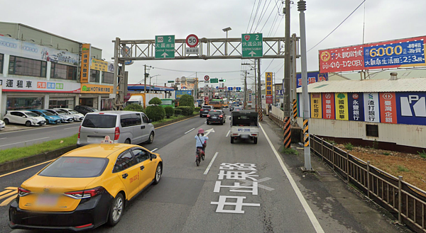 桃園大園中正東路。圖／翻攝自GoogleMaps