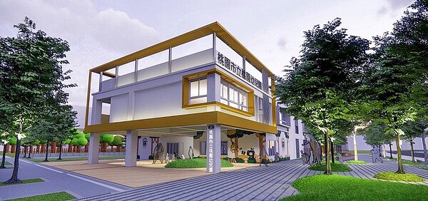 桃園市立桃園幼兒園將在112學年度於新址開學。圖/桃園市政府提供