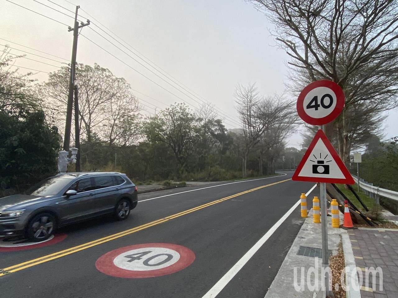 彰化縣道139線大彰路從東外環到螢光段從前年10月起,速限從50公里調降為40公里,很多駕駛人紛紛吃到罰單。記者劉明岩/攝影