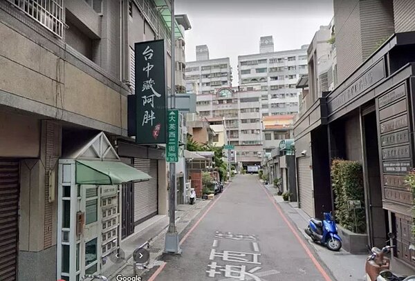 台中藏阿胖。圖/擷自Google map