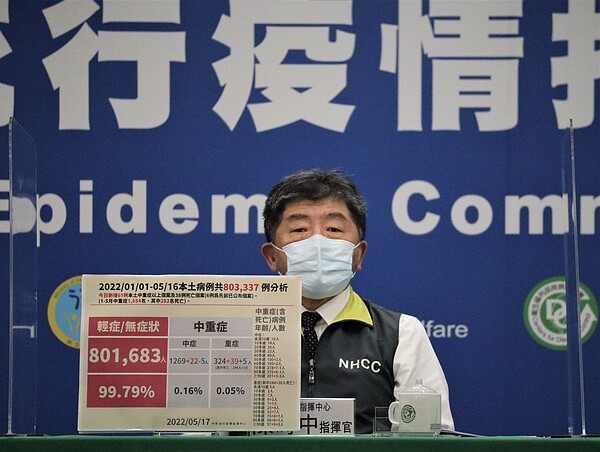 中央流行疫情指揮中心指揮官陳時中。圖/指揮中心提供