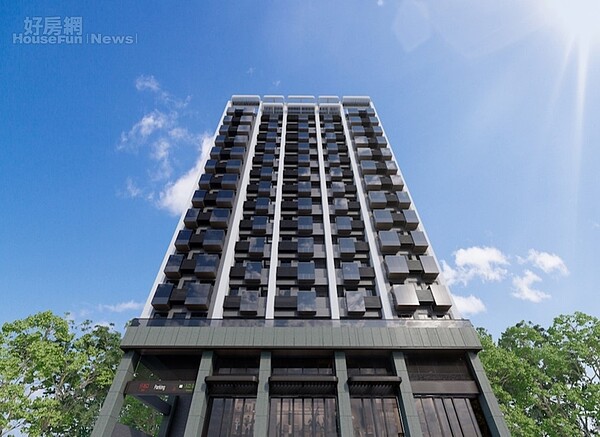 該案基地距離A18桃園高鐵站僅800至900公尺,兼具享有優質河岸生活。圖/現場提供