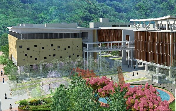 北市二殯二期整建工程新大樓示意圖。圖/北市府民政局提供