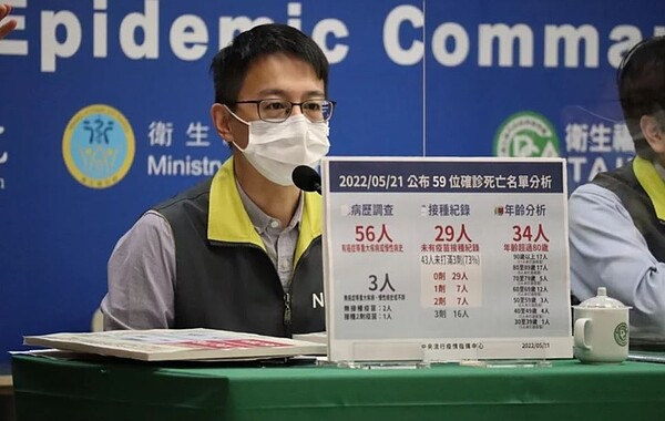 羅一鈞說,「無敵星星」為打3劑疫苗與打2劑疫苗又確診的患者比較,見仁見智,因每個人免疫力不同。圖/指揮中心提供