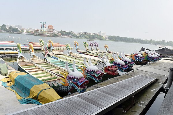 蓮池潭水域運動中心啟用。圖/高雄市政府提供