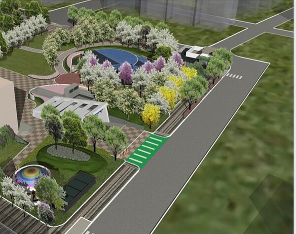 三重重陽公園地下停車場力拚2024年3月啟用。圖/新北市政府提供