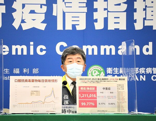 指揮官陳時中。圖/指揮中心提供