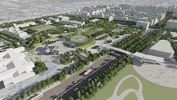 臺北啟動北美館擴建案。圖/台北市政府提供