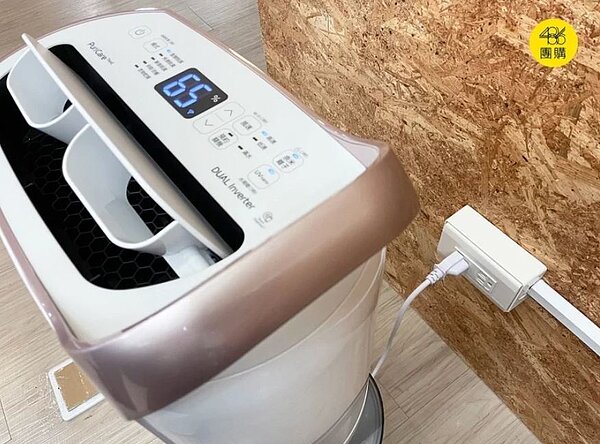 除濕機應距離壁面至少50公分的距離,並使用單一插座。圖/486團購提供