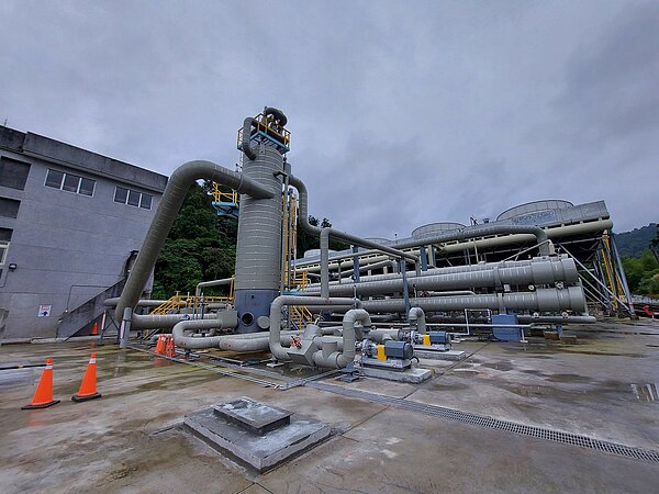 宜蘭清水地熱電廠。記者黃有容/攝