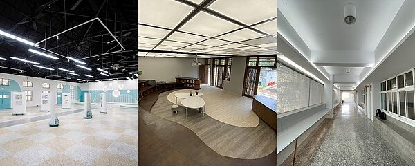 竹市砸1380萬改造5校老舊空間,扎根美感教育。圖/新竹市政府提供