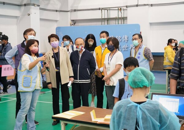 臺北市兒童BNT疫苗開打！有意願施打比例約5成。圖／北市府提供