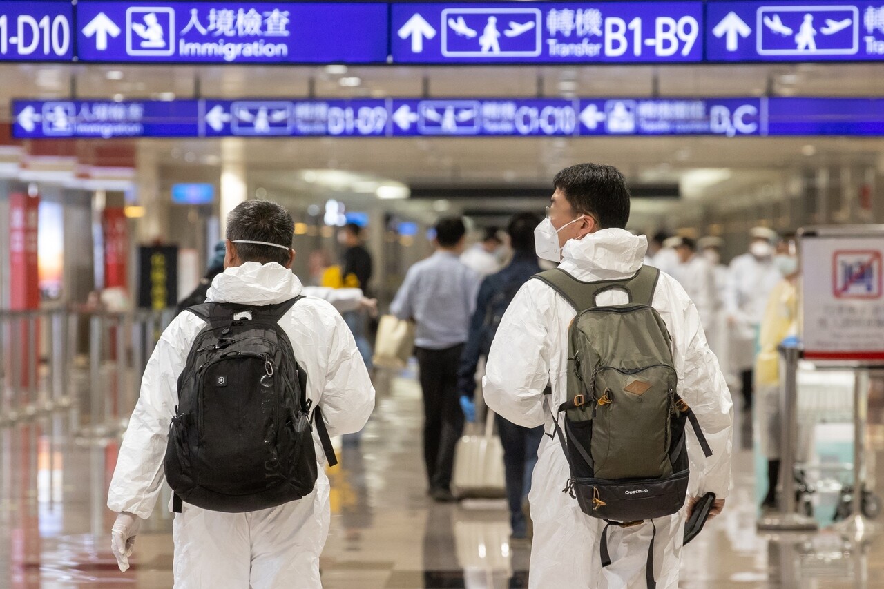 陳時中表示，世界各國都在開放邊境，台灣邊境開放「是遲早的」。記者季相儒/攝影 