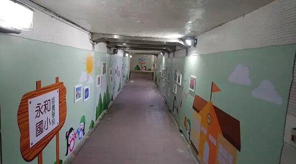 永和林森路地下道封閉後將改造為滯洪池。圖/新北市養工處提供