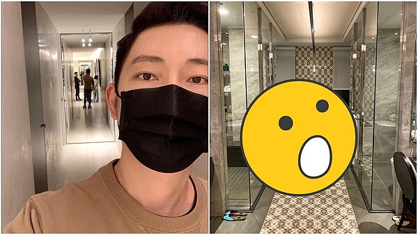 作家崴爺參觀信義區豪宅後表示:「這已經不是努力問題」。圖/翻攝自我是崴爺臉書