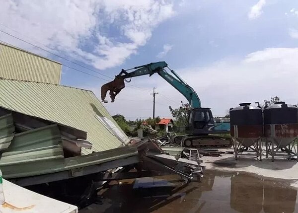 彰化縣明年度總預算案中「建管行政違章建築處理業務費」編列2500萬元,通過議會審議,破天荒的一毛未刪。圖/彰化縣府提供