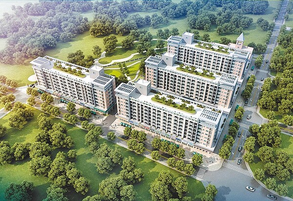 伸港青年住宅第一期力拚明年動工,第二、三、四期購地經費共1.77億元預算也經議會審查通過。圖/彰化縣政府提供