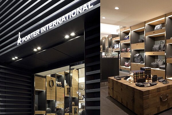 有18年歷史的PORTER INTERNATIONAL東區概念店,日前已經結束營業。圖/摘自ll-porter.com