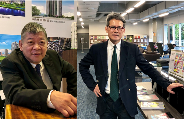 祝文宇、林左裕。組合圖/好房網News記者蔡佩蓉攝影