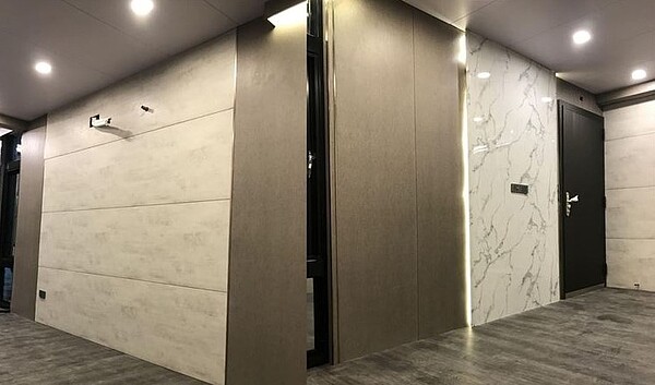 內部裝潢非常豪華,材質結構一點都不馬虎。 圖/翻攝自大台北租屋網,房東盡量PO臉書