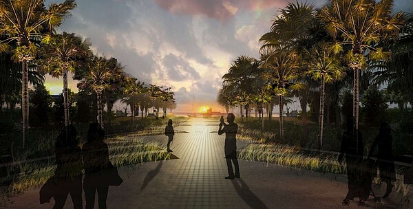 新竹漁港將打造全新日落廣場。圖/新竹市政府提供