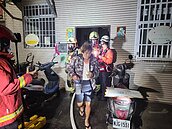 台南市出租套房半夜失火　承租戶倉皇逃生