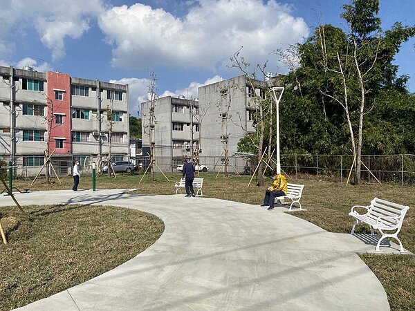 舊大樹溪埔派出所變身公園。圖／高雄市工務局提供