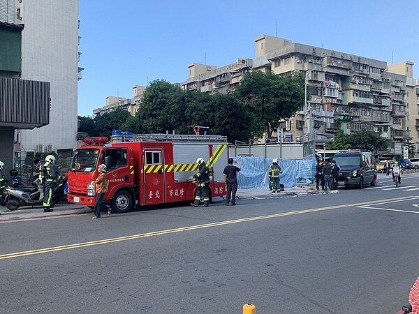警消皆已到場處理。記者李隆揆／翻攝