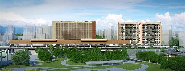 國家住宅與都市更新中心與麗寶集團聯手合作「捷運圓山站西側公辦都更案」,將於22日舉行動土儀式。圖/國家住都中心提供