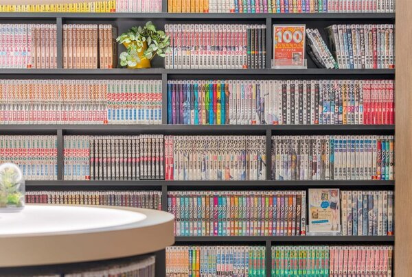京都二条愛迪星漫畫圖書館Online服務系統，可事前預約送至客房。圖／万京國際行銷公司提供