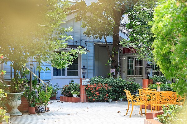 博愛街上的楊三郎美術館。圖/大賞建設提供