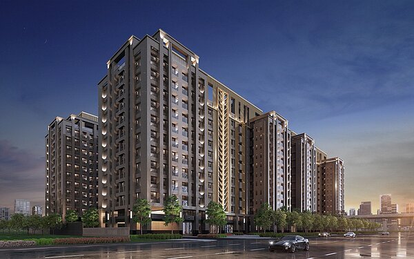 夜景外觀3D示意圖(來源:業者提供).