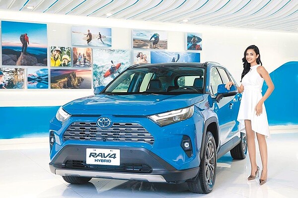 豐田RAV4上市2022年式新車,為反映劇烈增加的成本,新車售價全面調漲。圖/業者提供