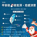 耶誕節將迎強烈冷氣團！低溫下探12度　全台濕冷