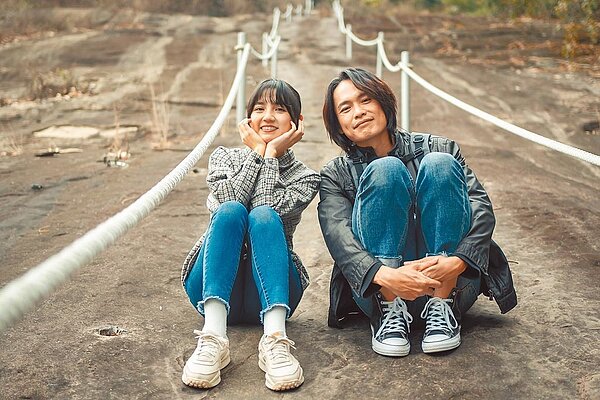 雲林縣政府藉由微電影《草嶺愛情故事》,預告2022年草嶺149甲線通車。(雲林縣政府提供/張朝欣雲林傳真)