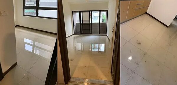 新屋內淹滿大量汙水。圖／擷取自《爆料公社》