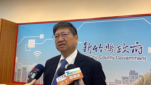 新竹縣長楊文科。記者巫靜婷/攝影