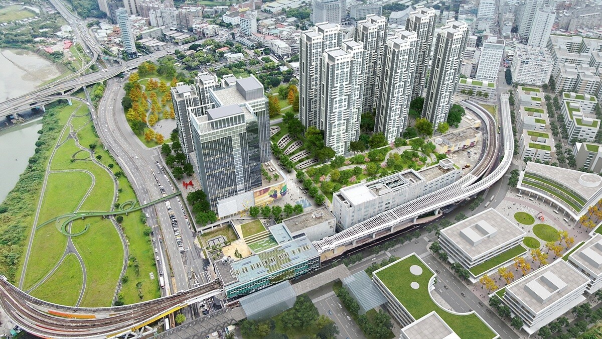 新北環狀線十四張站暨南機廠土地開發招商案,吸引多家國內大型開發商,預計總開發量體約25萬坪,將結合商場、智慧辦公聚落及水岸住宅,打造複合式場域,投資興建金額達520億元,為全台規模最大捷運場站開發。圖/新北捷運局
