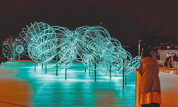 台灣燈會在高雄公布最新作品「吶喊許願池Wish Blow」，特別的是，該作品要用「喊」的呈現。圖／高市文化局提供