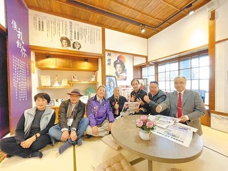 桃園市大溪區鳳飛飛故事館典藏鳳飛飛文物及介紹她生前大小事。(呂筱蟬攝)