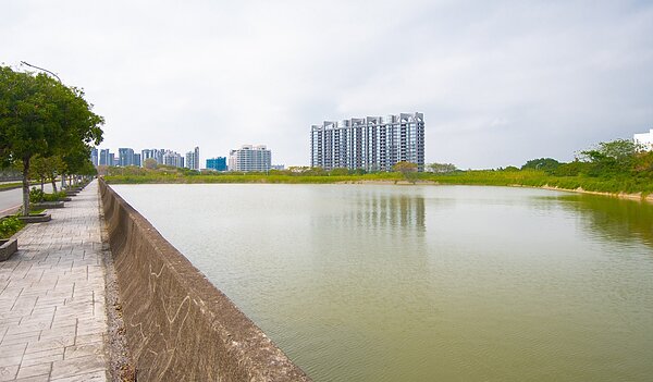 青禾藝術公園景觀工程7月完工。圖/桃園市政府提供