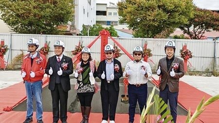 the 5th season「創健新案」開工圓滿成功。圖╱江富滿