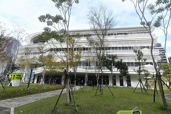 位於新莊副都心的「國家電影及視聽文化中心」正式開館。圖/新北市政府提供