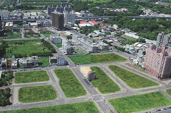 37期重劃區空拍圖。圖／高雄地政局提供