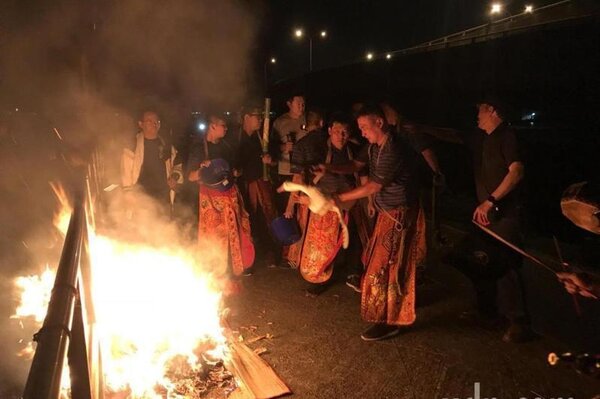 送肉粽儀式原本主要是彰化鹿港沿海地區的習俗，但近幾年來，除了往內陸流行。圖／翻攝彰化踢爆網